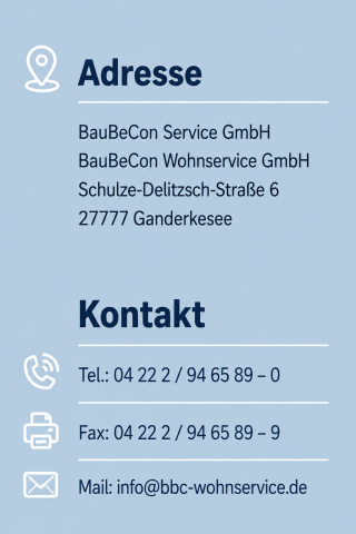 Kontakt - Adresse